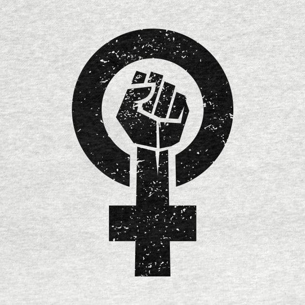 feminist fist, women symbol, girl power, equality women's era by Daribo